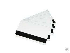 Classic Blank White Cards with HICO Magnetic Stripe – 30 MIL. - Industrial Labelling supplies