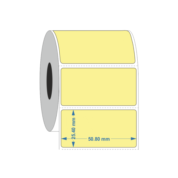 Cryo Metal rack label 50.8mm x 25.4 - Industrial Labelling supplies