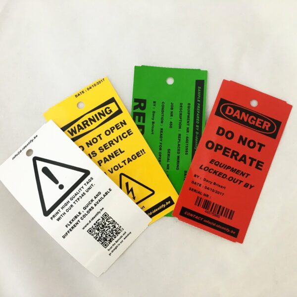 D-TAG - Machine TAGS, LOTO TAGS - Industrial Labelling supplies