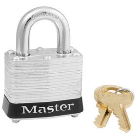 laminated steel safety padlock, 40mm wide with 19mm tall shackle - Industrial Labelling supplies