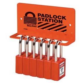 Large Padlock Rack, Unfilled - Industrial Labelling supplies
