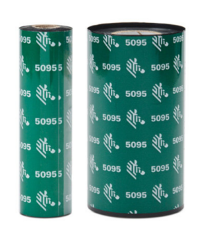 Zebra 5095, Premium Resin-lint, 450 m, 60 mm op 25,4 mm kern